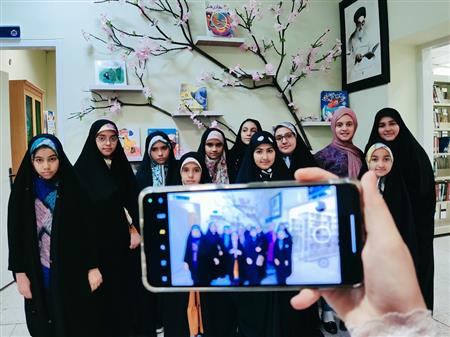 بازدید و عضویت اعضای نوجوان کانون فرهنگی مسجد