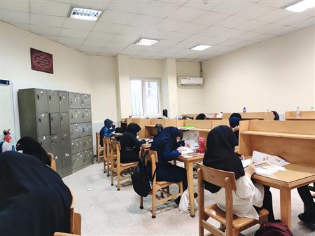 سالن مطالعه خواهران